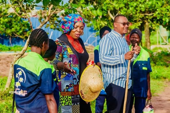 Centrafrique: Visite conjointe de la FAFECA et de Bangui Hub du site de la Société de Manioc Centrafricaine (SMCAF)