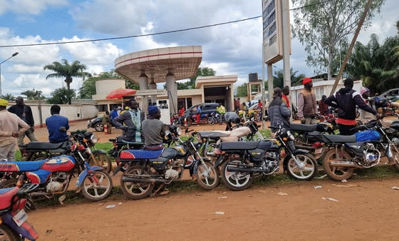Problème de carburant dans les stations services de la ville de Bangui