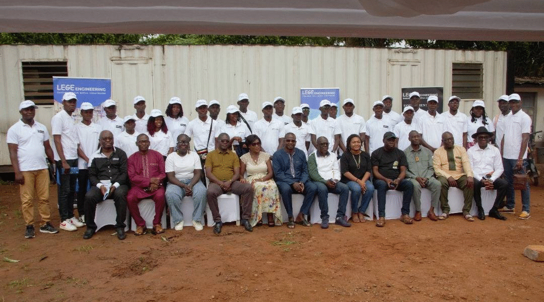 Centrafrique: LEGE INGINEERING, Formation des experts à travers son programme des jeunes