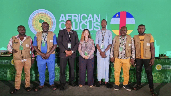 Centrafrique: African Caucus 2025, Des hommes et des femmes centrafricaines se mobilisent pour la reussite de l'événement.