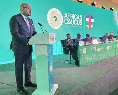 Centrafrique: AfricanCaucus2025, Cérémonie de Clôture par le Président d'organisation le ministre des finances Hervé Ndoba