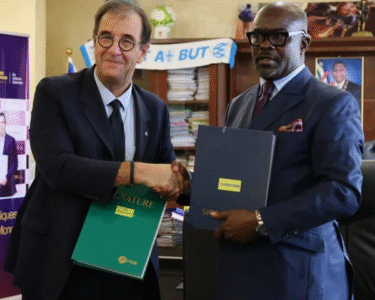 Centrafrique: 𝙎𝙞𝙜𝙣𝙖𝙩𝙪𝙧𝙚 𝙙𝙚 𝙡𝙖 𝙁𝙚𝙪𝙞𝙡𝙡𝙚 𝙙𝙚 𝙧𝙤𝙪𝙩𝙚 𝙥𝙤𝙪𝙧 𝙡'É𝙙𝙪𝙘𝙖𝙩𝙞𝙤𝙣