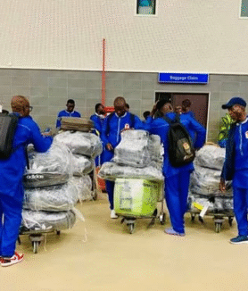 Centrafrique: Football Les Fauves sont bien arrivés à Dar El Salam en Tanzanie. C’était à 3h du matin de ce dimanche. En image, leur arrivée dans la capitale Tanzanienne.