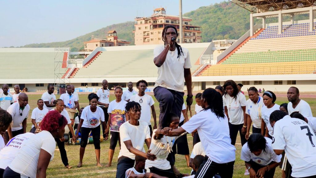 Préparatifs Investiture Touadera