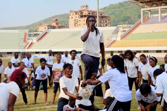 Préparatifs Investiture Touadera