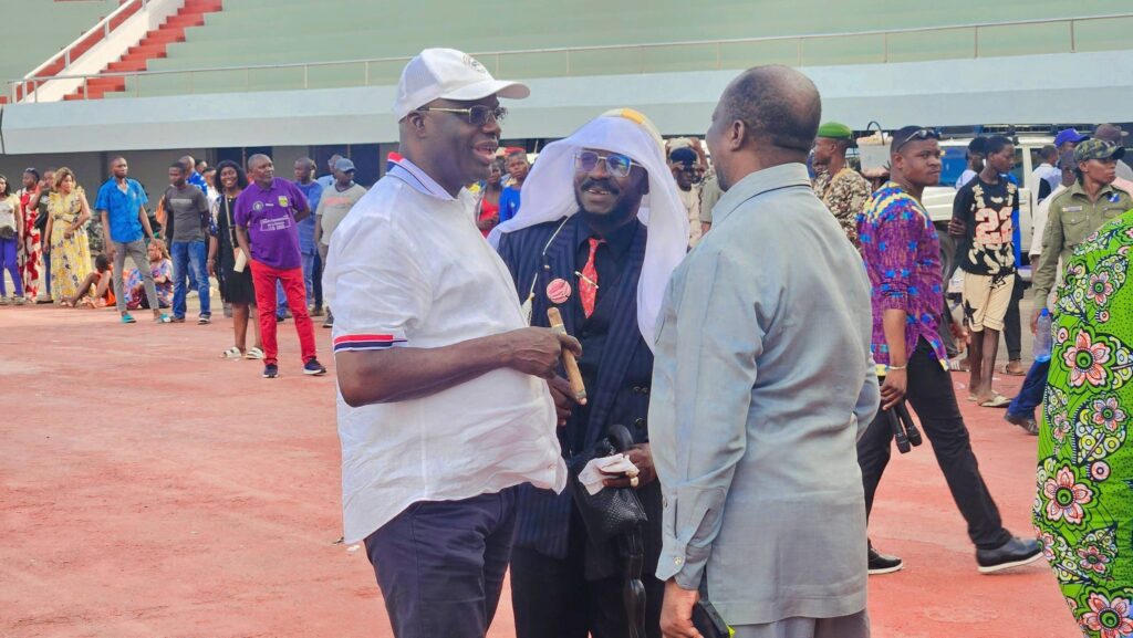 Préparatifs Investiture Touadera