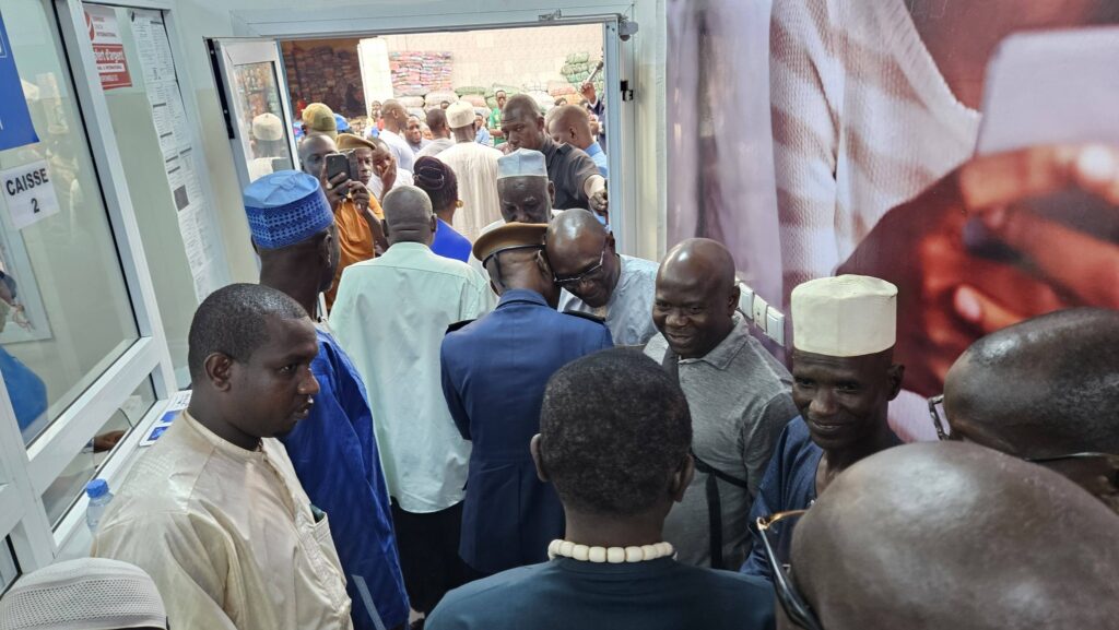 Cérémonie inauguration de l'Agence Express Union du PK5