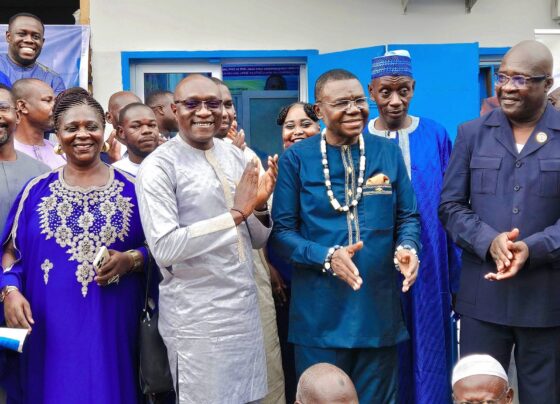 Cérémonie inauguration de l'Agence Express Union du PK5