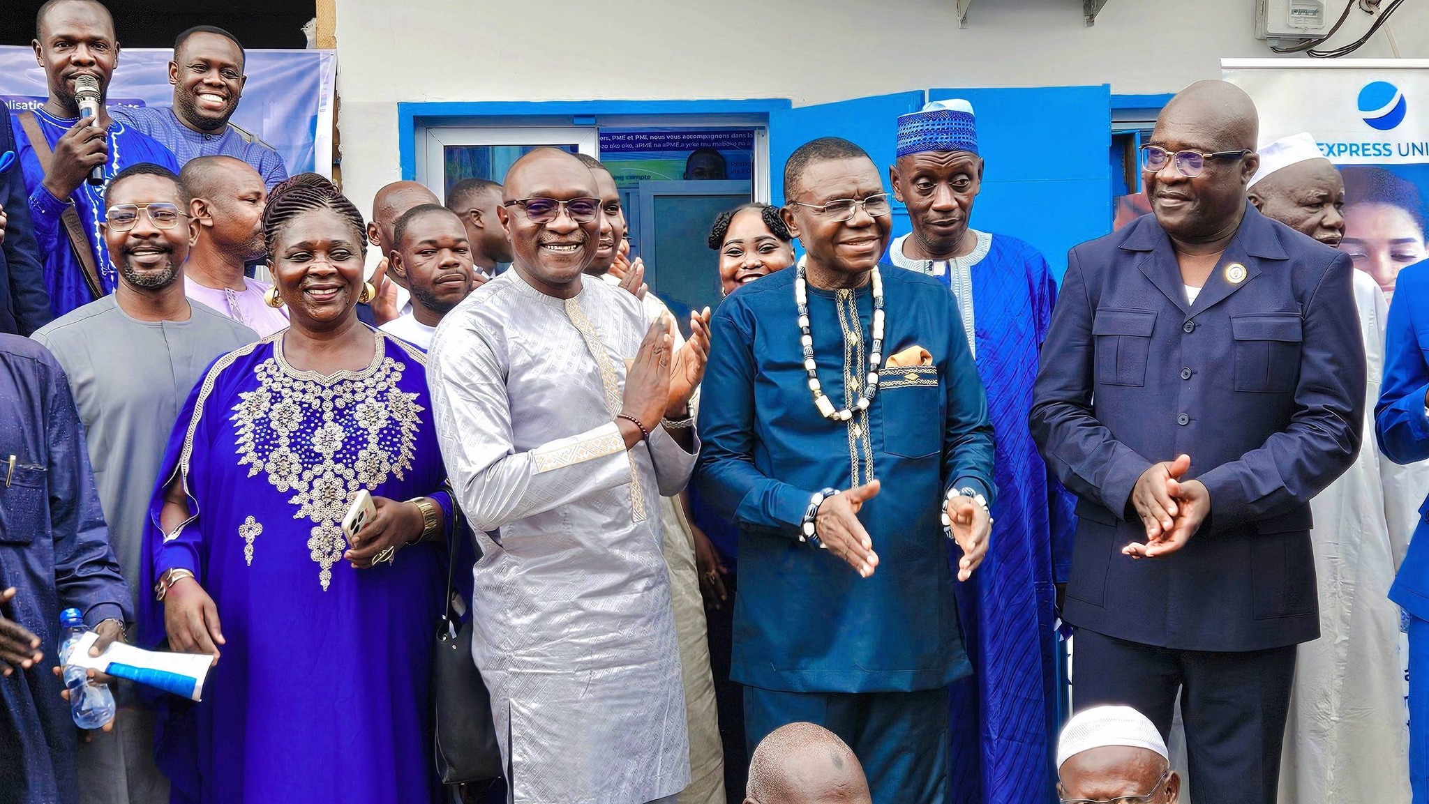 Cérémonie inauguration de l’Agence Express Union du PK5 