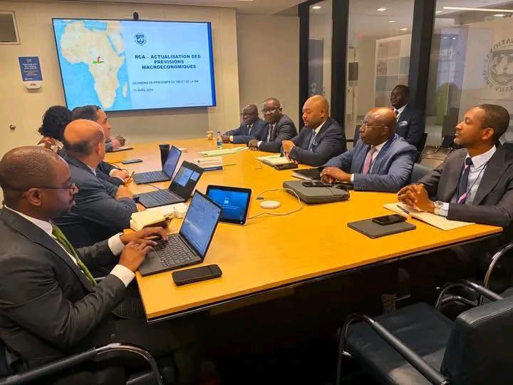 RCA : Un partenariat stratégique renforcé entre la Centrafrique et le FMI à Washington