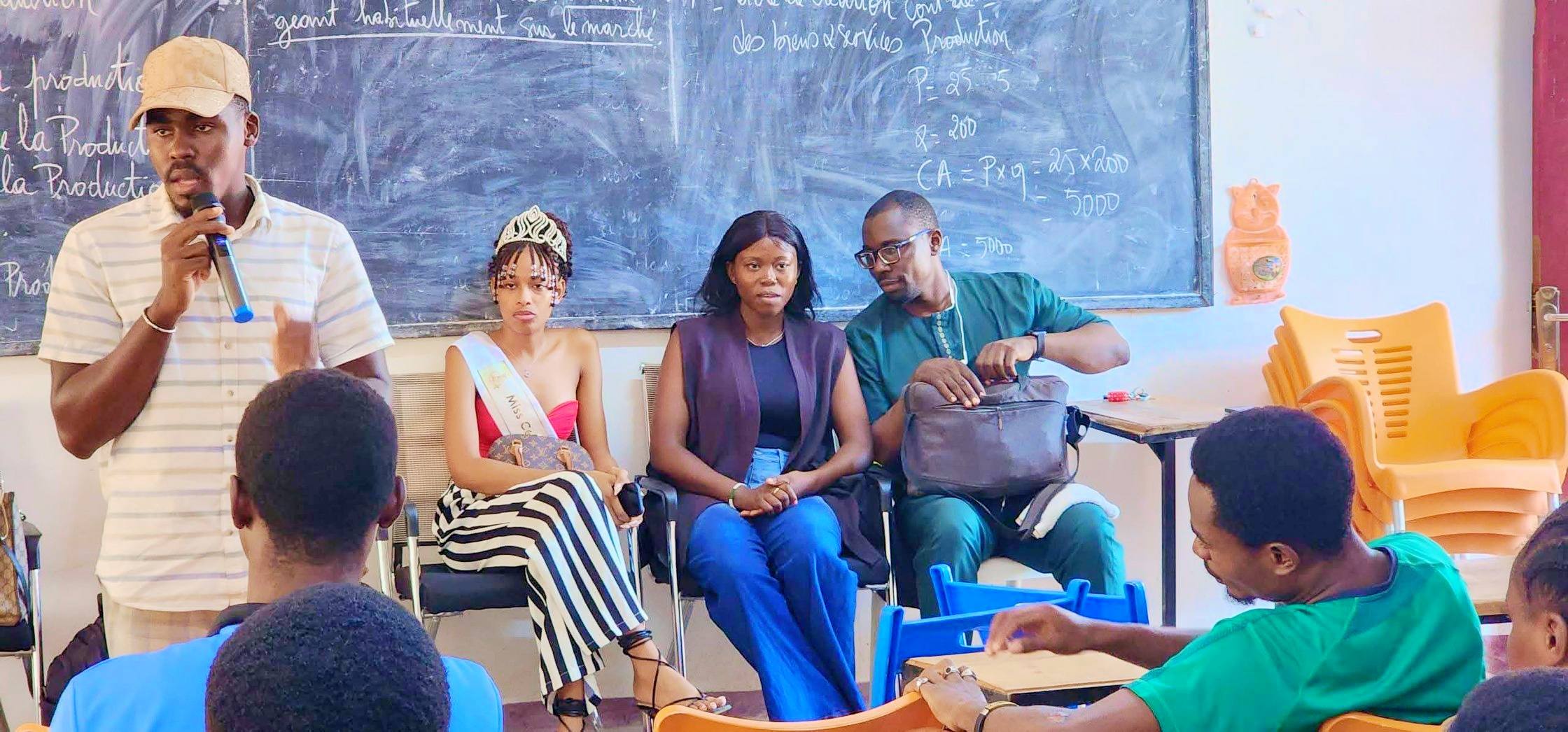 Centrafrique: Poguy Aaliyah, Miss Centrafrique 2026, mobilise la jeunesse contre le VIH/SIDA