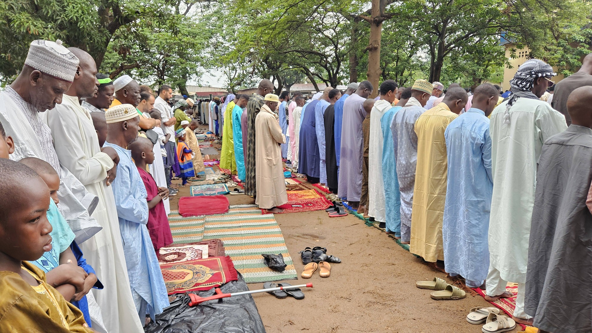 Centrafrique : forte mobilisation à la Mosquée centrale de Bangui pour la prière de la Tabaski